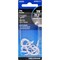 Hillman HILLMAN Small White Metal 7/8 in. L Cup Hook 1 lb 8 pk 122235 - alternate 3